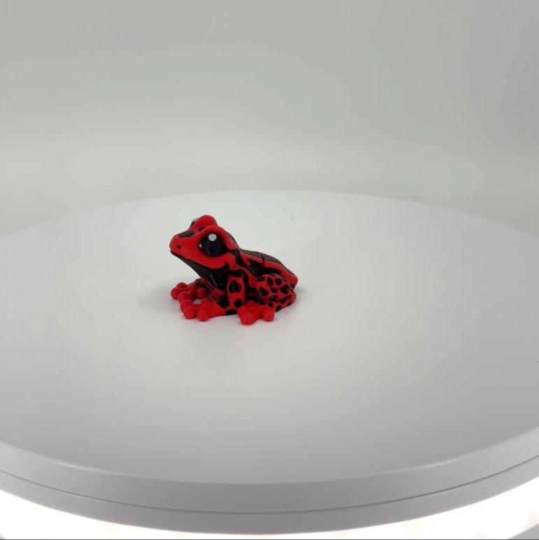 Flip the Poison Dart Frog mini Filament Foundry
