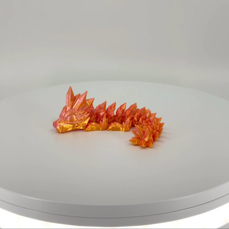 Christal the Crystal Dragon mini Filament Foundry
