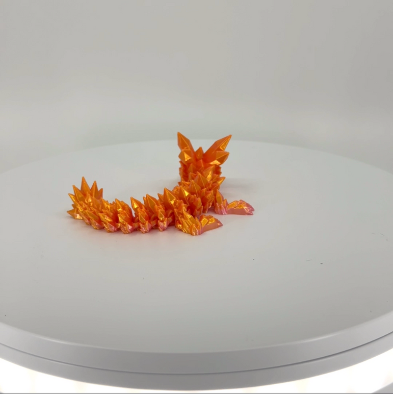 Christal the Crystal Dragon mini Filament Foundry