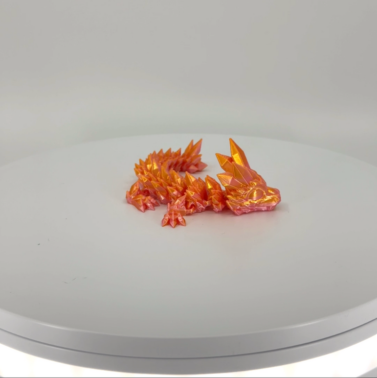 Christal the Crystal Dragon mini Filament Foundry