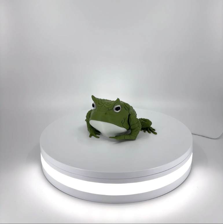 Herold the Horned Frog Filament Foundry