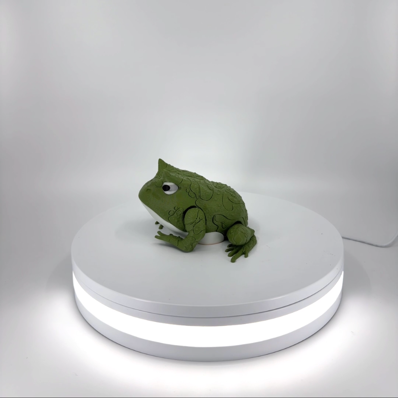 Herold the Horned Frog Filament Foundry