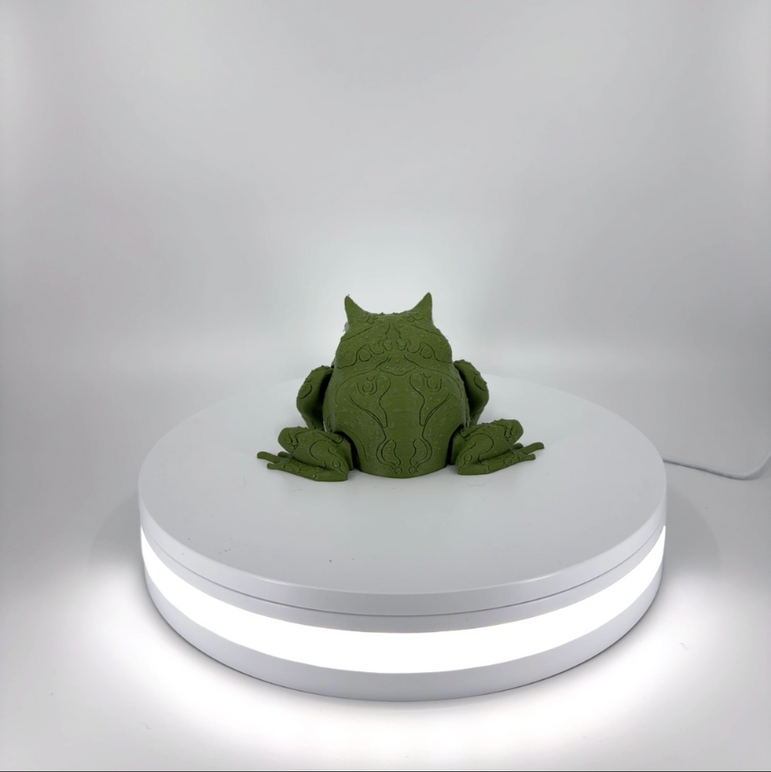 Herold the Horned Frog Filament Foundry