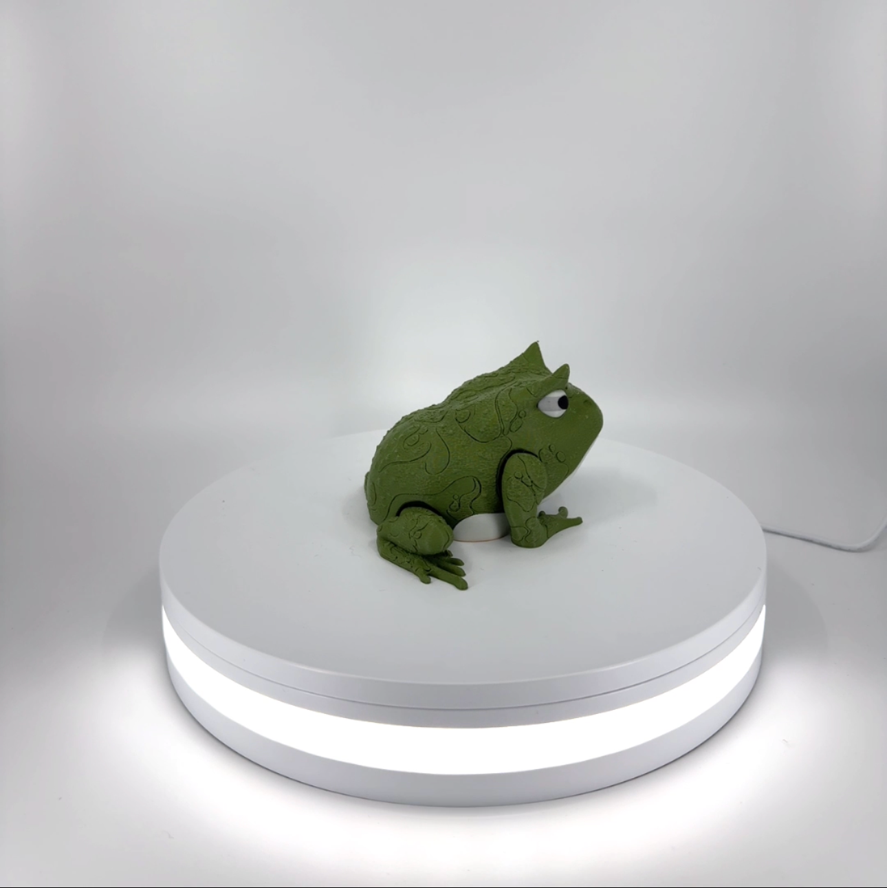 Herold the Horned Frog Filament Foundry