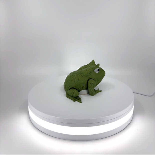 Herold the Horned Frog Filament Foundry