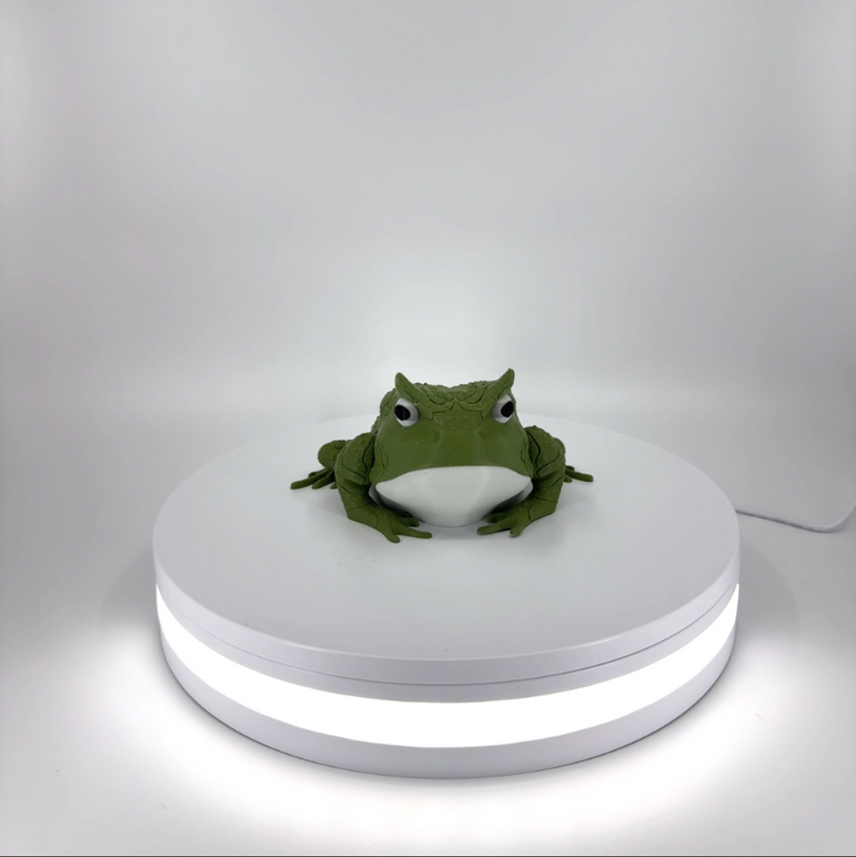 Herold the Horned Frog Filament Foundry