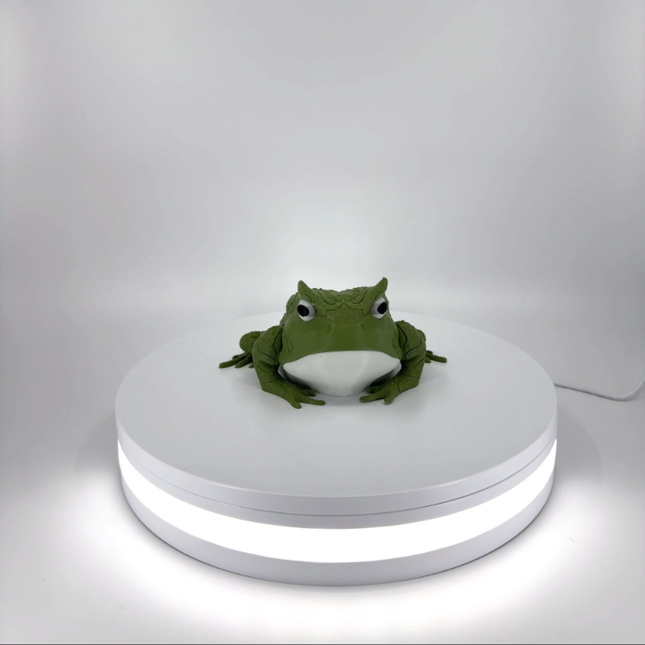 Herold the Horned Frog Filament Foundry