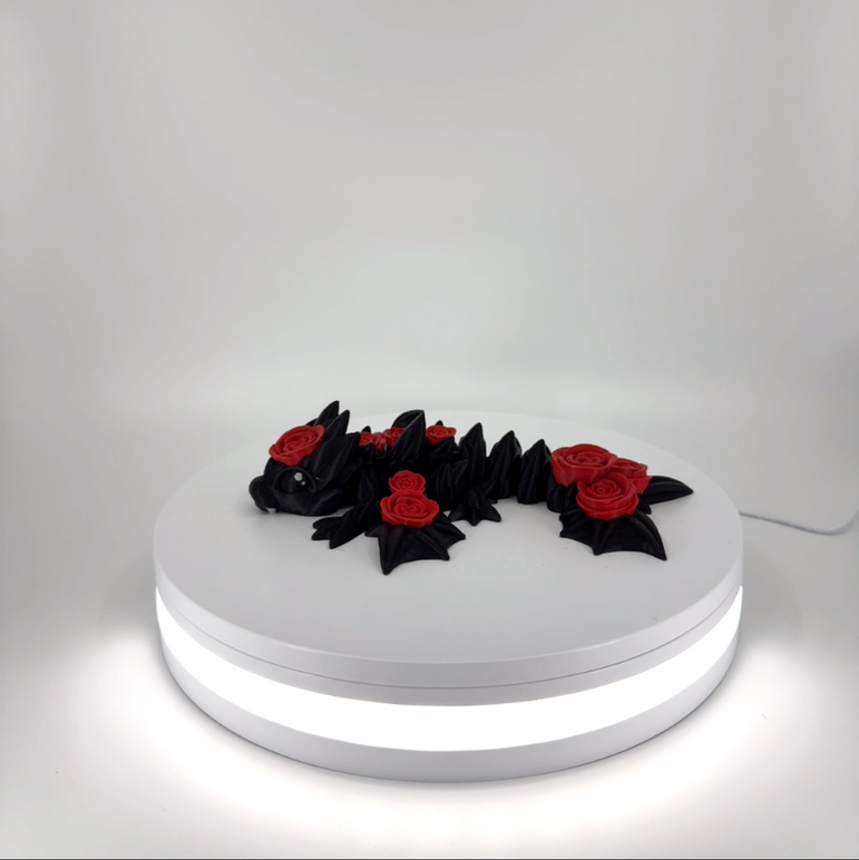 Rosie the Rose Dragon Filament Foundry